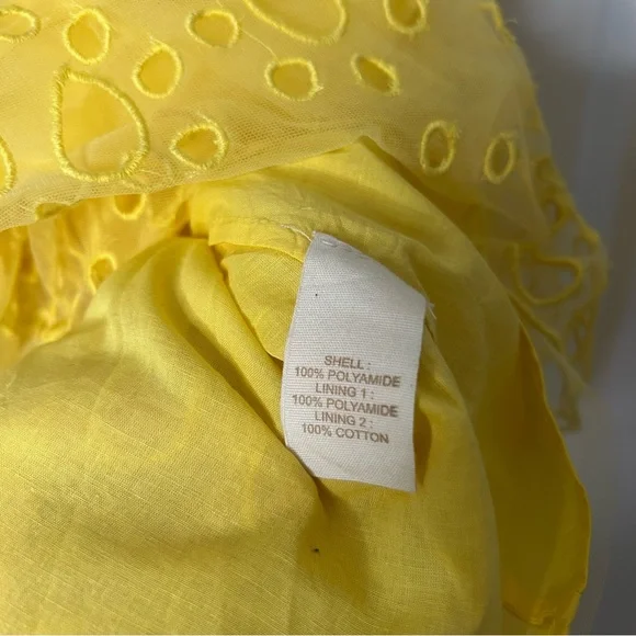 Anthropologie Let Me Be Eyelet Tulle Mini Dress - Picture 14 of 15